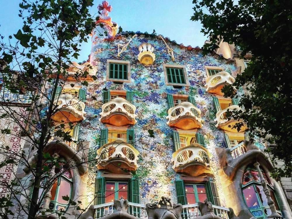 Vilapicina Hostal Barcelona Bagian luar foto